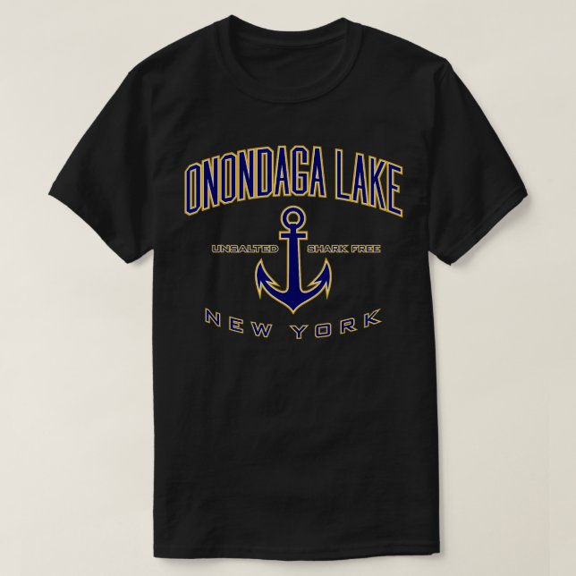 Camiseta Onondaga Lake NY (Frente do Design)
