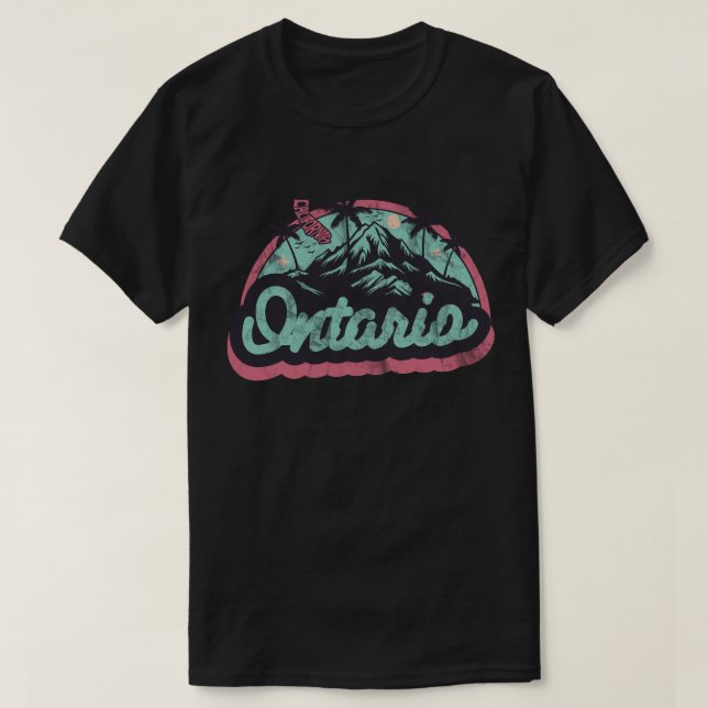 Camiseta Ontário, Califórnia (Frente do Design)