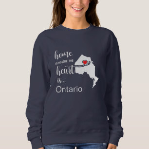Camiseta Ontario Home é onde está o coração