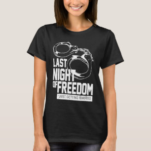 Camiseta Ontem À Noite, As Penas De Liberdade Se Casam