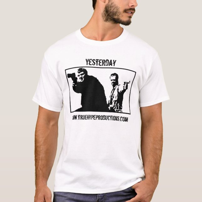 Camiseta Ontem roubo & Lewis (Frente)