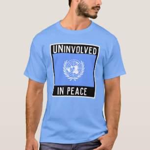 Camiseta ONU implicada na paz