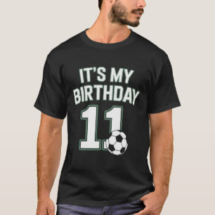 Camiseta Onze Futebol É Meu Aniversário 11 Jovens Atletas