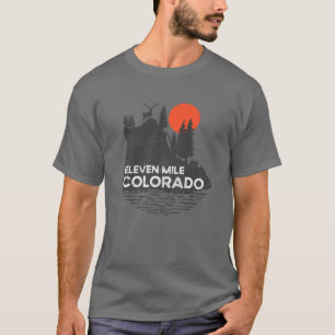 Camiseta Onze Mile Colorado Caminhando Camping Nature Deer 