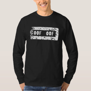 Camiseta Oof Blox Gamer Noob Streamer Memória Piada