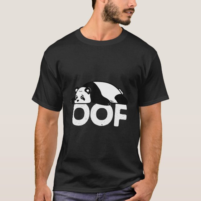 Camiseta Oof For Panda Gamer (Frente)