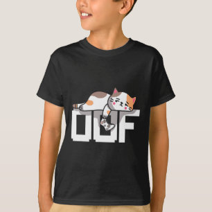 Camiseta Oof Gamer Meme Noob Cultura da Internet Gato Gamer