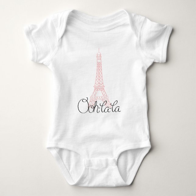 Camiseta Ooh la Eiffel Tower (Frente)