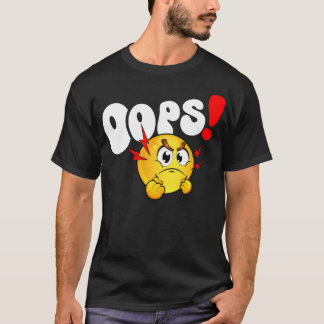 Camiseta Oops! Emoji