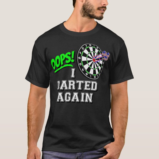 Camiseta OOPS I Dark Novamente Conselho Clássico e American (Frente)