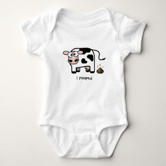 Camiseta Oops vaca engraçada de I Pooped | Pooping