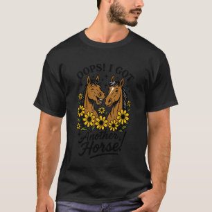 Camiseta Opa, Eu Tenho Outro Cavalo, Piada Equestre Amante