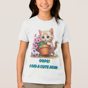 Camiseta Opa! Fiz Algo Fofo de Novo – Design Divertido e Ad