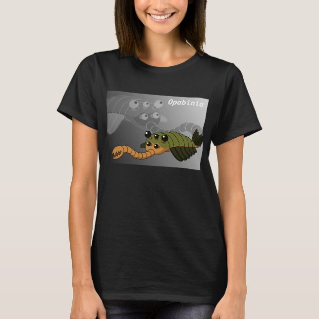 Camiseta Opabinia - Animal pré-histórico (Frente)