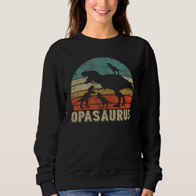 Camiseta Opasaurus Rex Opa Saurus Dinossaur Avô (Frente)