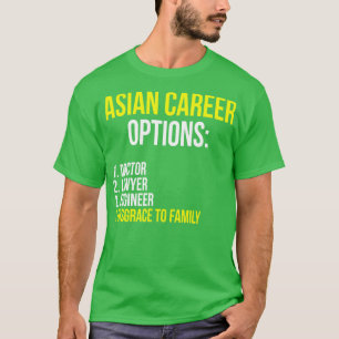 Camiseta Opções de eers asiáticos