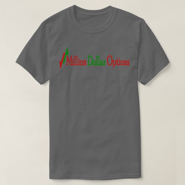 Camiseta Opções de Milhões de Dólares (Frente do Design)