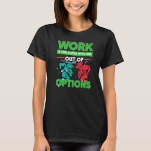 Camiseta Opções De Trabalho Opção De Negociação Mercado De 
