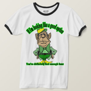 Camiseta Opções Engraçadas de Leprechaun para o Dia de São 