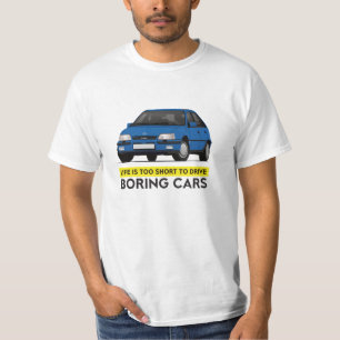 Camiseta Opel Kadett E GSi - A vida é muito curta - 34 cor