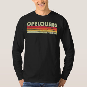 Camiseta Opelousas La Louisiana Funny City Home Roots Retro
