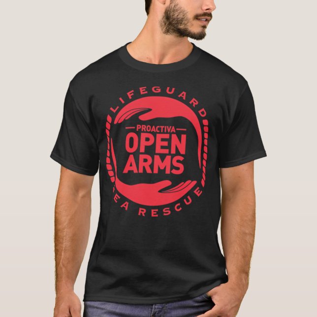 Camiseta Open Arms 2021 Cinza - Open Arms Guardiola Li (Frente)