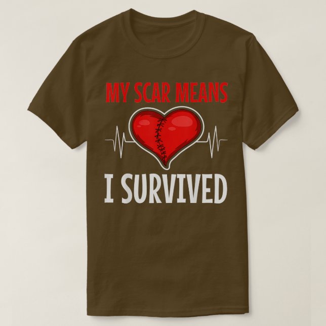 Camiseta Open Heart Surgery Coronary Bypass Artery Stent Pa (Frente do Design)