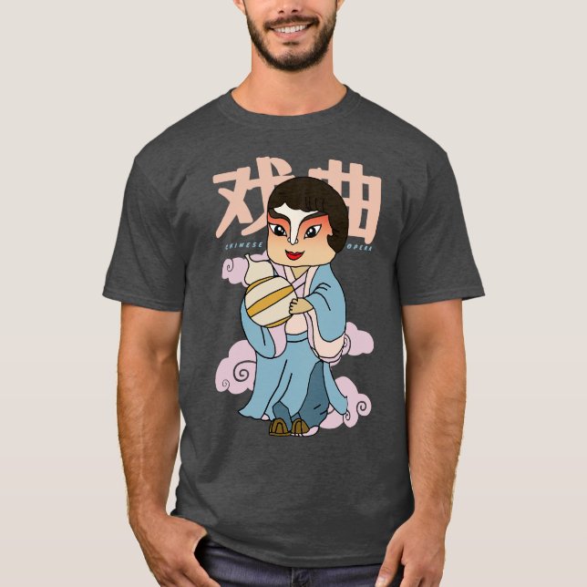 Camiseta Ópera Chinesa Tradicional (Frente)