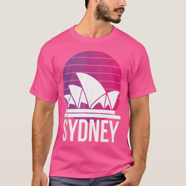 Camiseta Ópera De Sydney Sunrise Na Austrália (Frente)