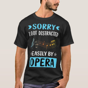Camiseta Opera distraída
