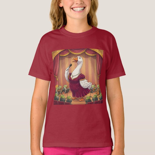 Camiseta Opera Diva e sua Orquestra, de Natasha Us (Frente)