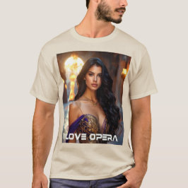 CAMISETA ÓPERA - EU AMO ÓPERA
