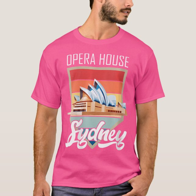 Camiseta Ópera feminina Sydney, do turismo australiano N (Frente)