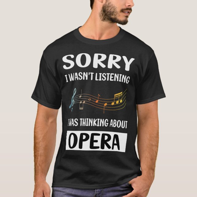 Camiseta Ópera Não Ouvindo (Frente)