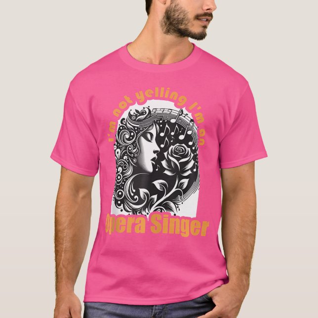 Camiseta Opera Singer (Frente)