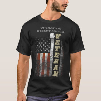 Camiseta Operação Desert Shield Veteran