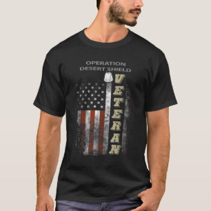 Camiseta Operação Desert Shield Veteran