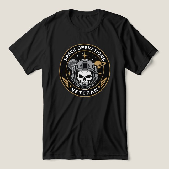 Camiseta Operação Espacial (Design frontal)