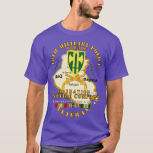 Camiseta Operação Forneça conforto 18ª Brigada de MP w COMF