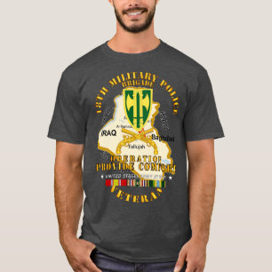 Camiseta Operação Forneça conforto 18ª Brigada de MP w COMF