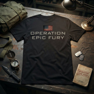 Camiseta Operação Fúria Épica