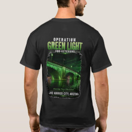 Camiseta Operação Luz Verde para Veteranos Ponte de Londres
