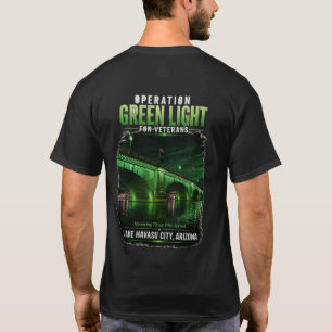 Camiseta Operação Luz Verde para Veteranos Ponte de Londres