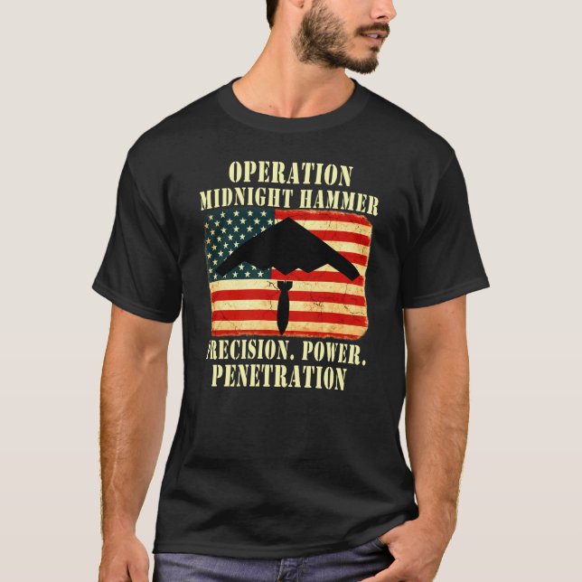 Camiseta Operação Martelo da Meia-Noite Militar (Frente)