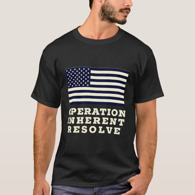 Camiseta Operação Resolver Inerente Resolução Inerente (Frente)