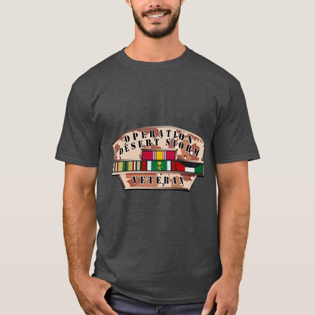 Camiseta Operação Tempestade no Deserto (Frente)