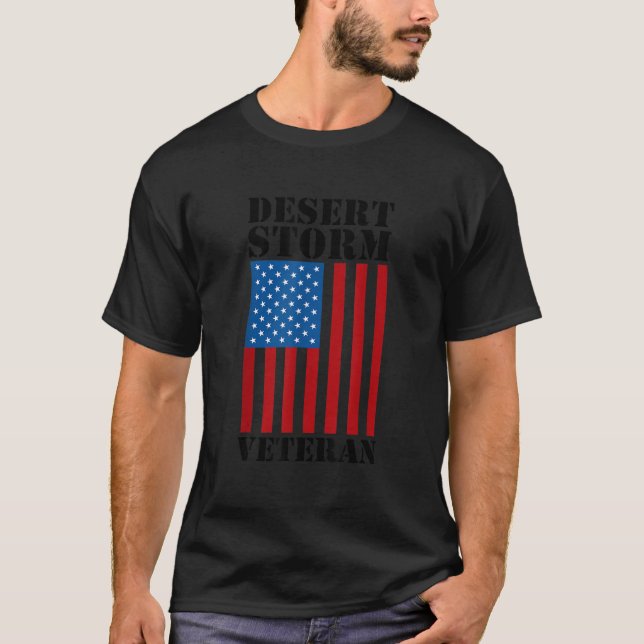 Camiseta Operação Tempestade no Deserto Militar Guerra do G (Frente)