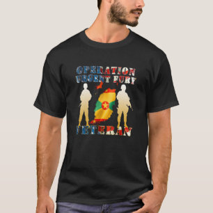 Camiseta Operação Urgente Fury Combat Veteran Grenada