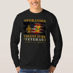 Camiseta Operação Urgente Fury Combat Veteran Grenada