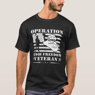 Camiseta Operação Veterana Liberdade Iraquiana Oif Combater